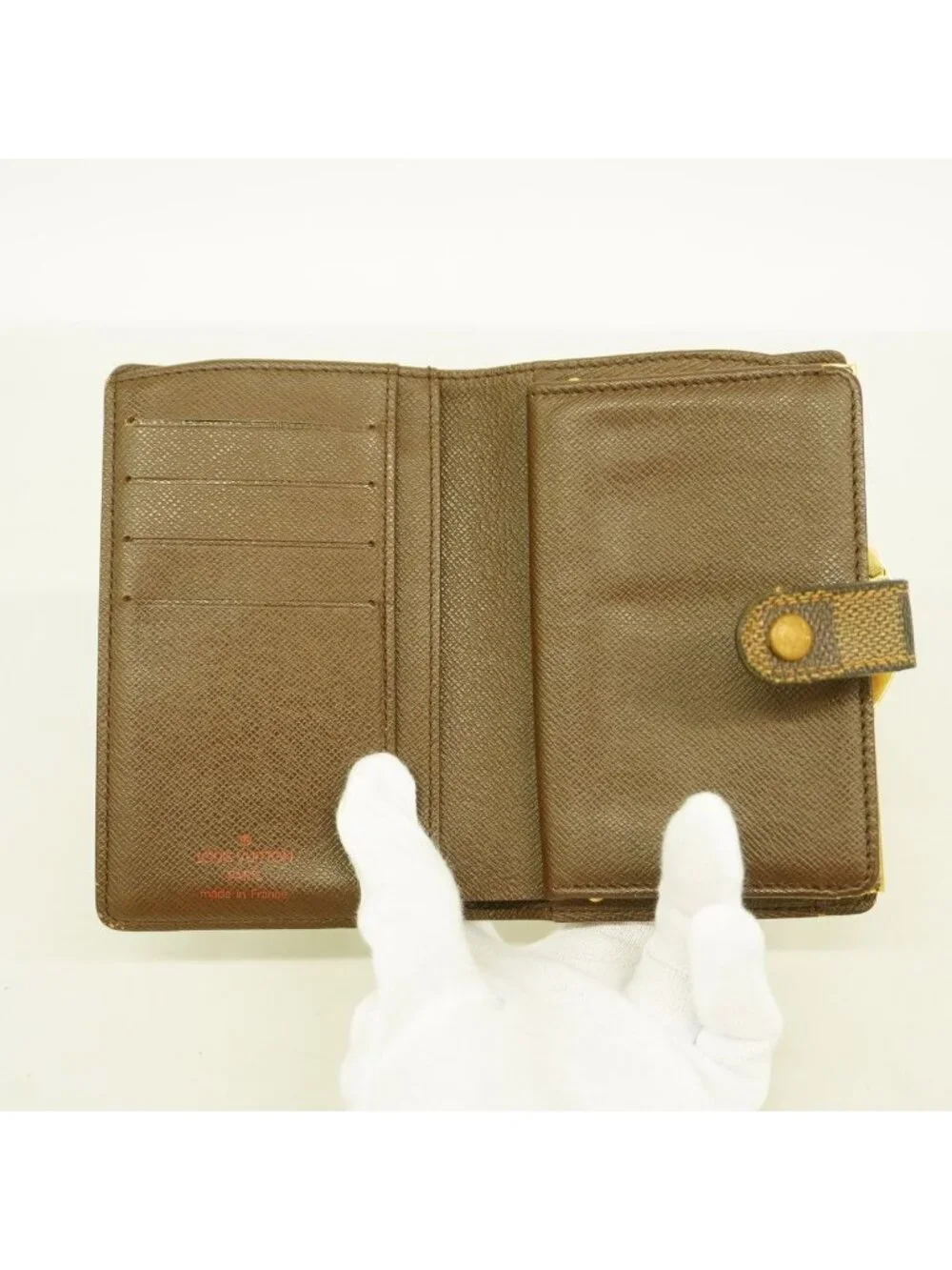 Louis Vuitton Wallet Damier Porte-Monnaie Viennois Ebene